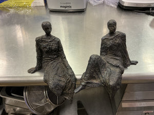 Women Sculptures Bronze x3