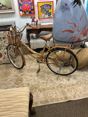 Rattan Bamboo Bicycle