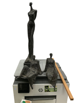 Women Sculptures Bronze x3