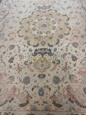 Persian Tabriz Silk / Wool  Rugs 6x10