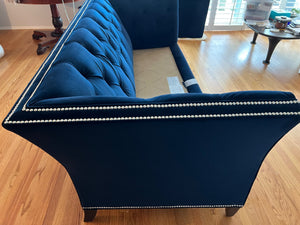Ethan Allen Blue Couch