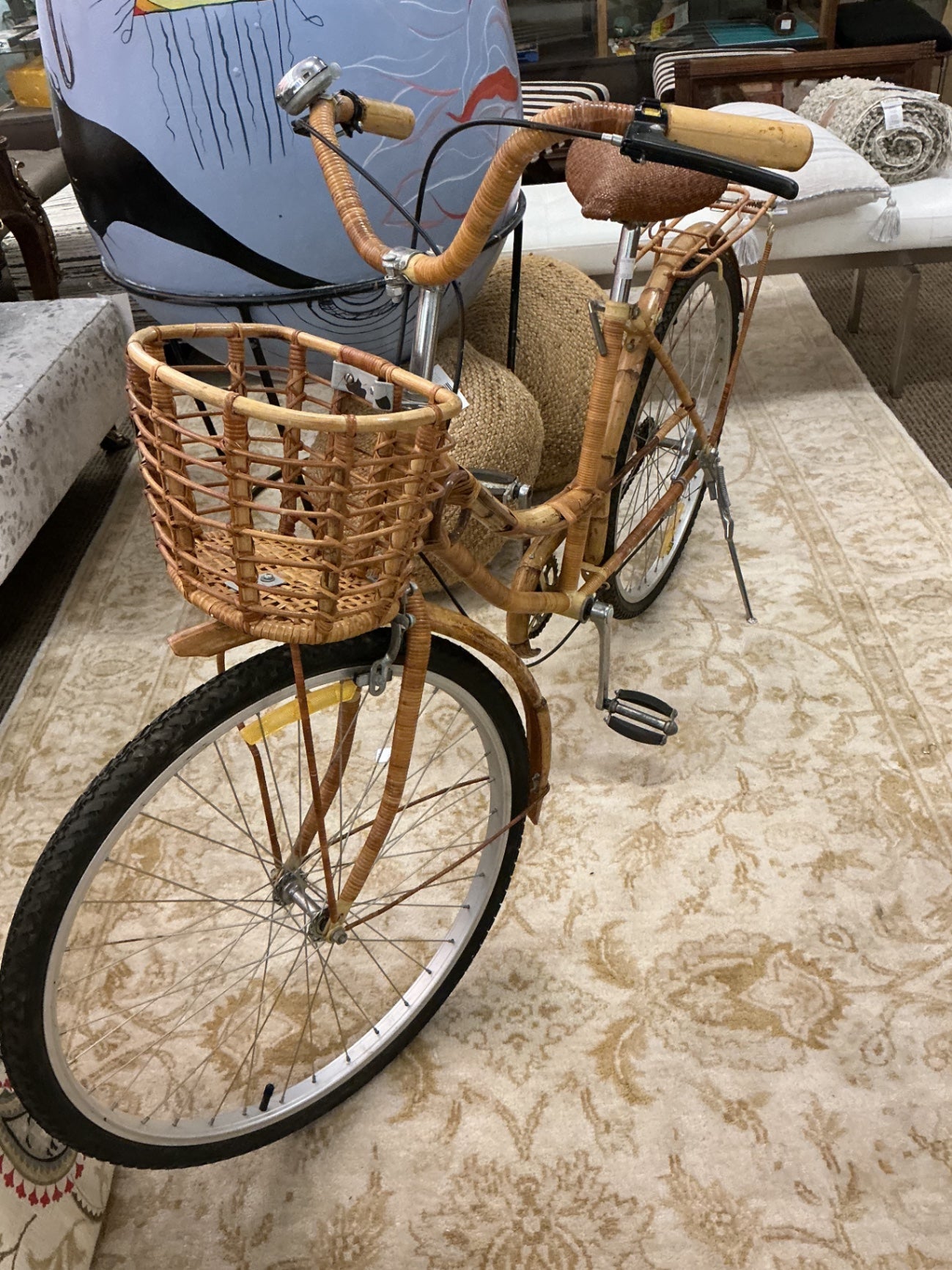 Rattan Bamboo Bicycle