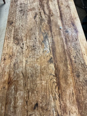 Rustic Style Coffee Table – 60" x 30" x 18"