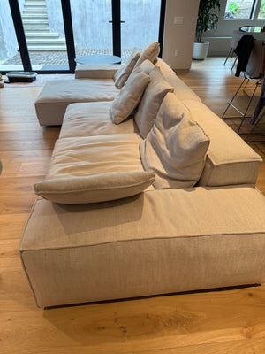 Living Divani Italian Couch with Chase
