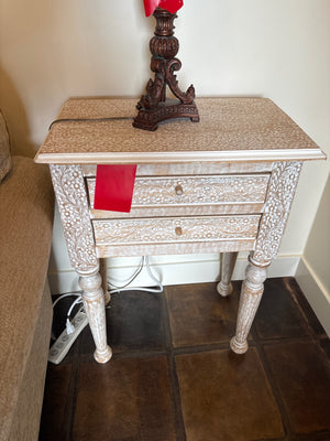 Moroccan style end table