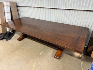 Large dining table