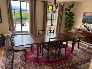 Wood dining table 