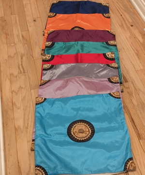 Set of Asian Style Pillow covers Each 19x19