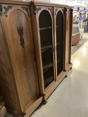 Neoclassical Library Cabinet / Display Bookcase 82x18x70