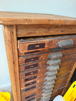Printers Cabinet