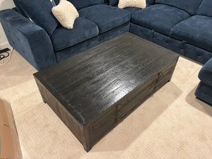Coffee table with drawers 