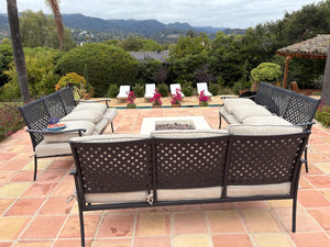 3 outdoor couches