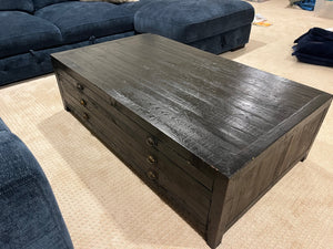 Coffee table with drawers 