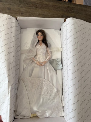 Danbury Mint Princess Kate Bride Doll