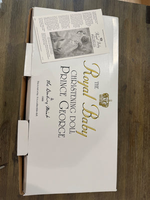 Danbury Mint Christening doll Prince George