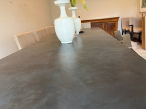 Joseph Stannard Designed Dining Table  10' L x 40" W