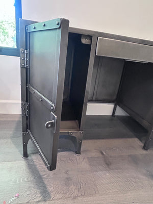 Restoration hardware metal desk 30x48x22