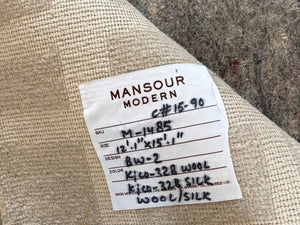Mansour Modern Woven Rug 12'1" x 15'1"