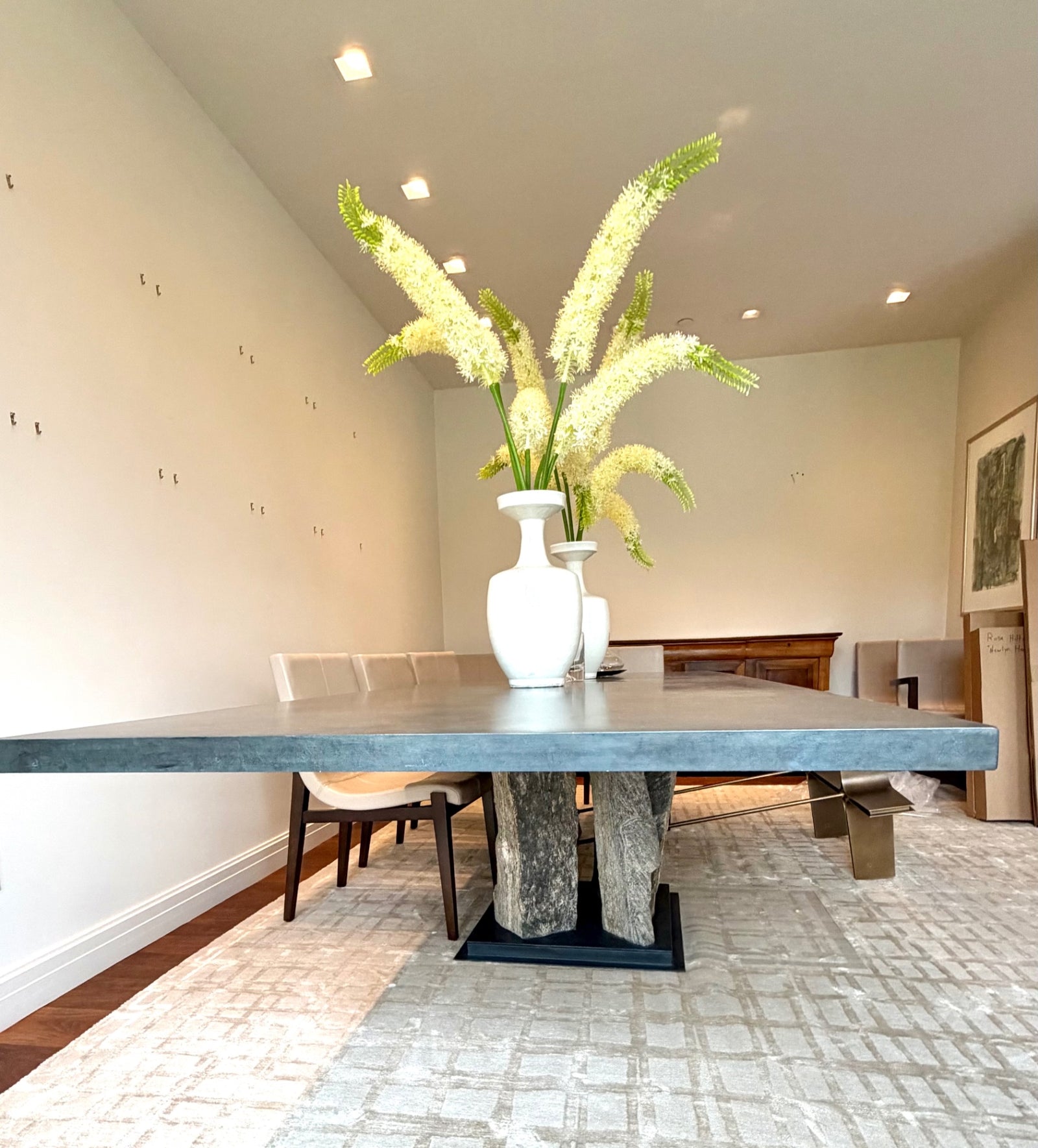 Joseph Stannard Designed Dining Table  10' L x 40" W