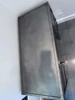 Restoration hardware metal desk 30x48x22