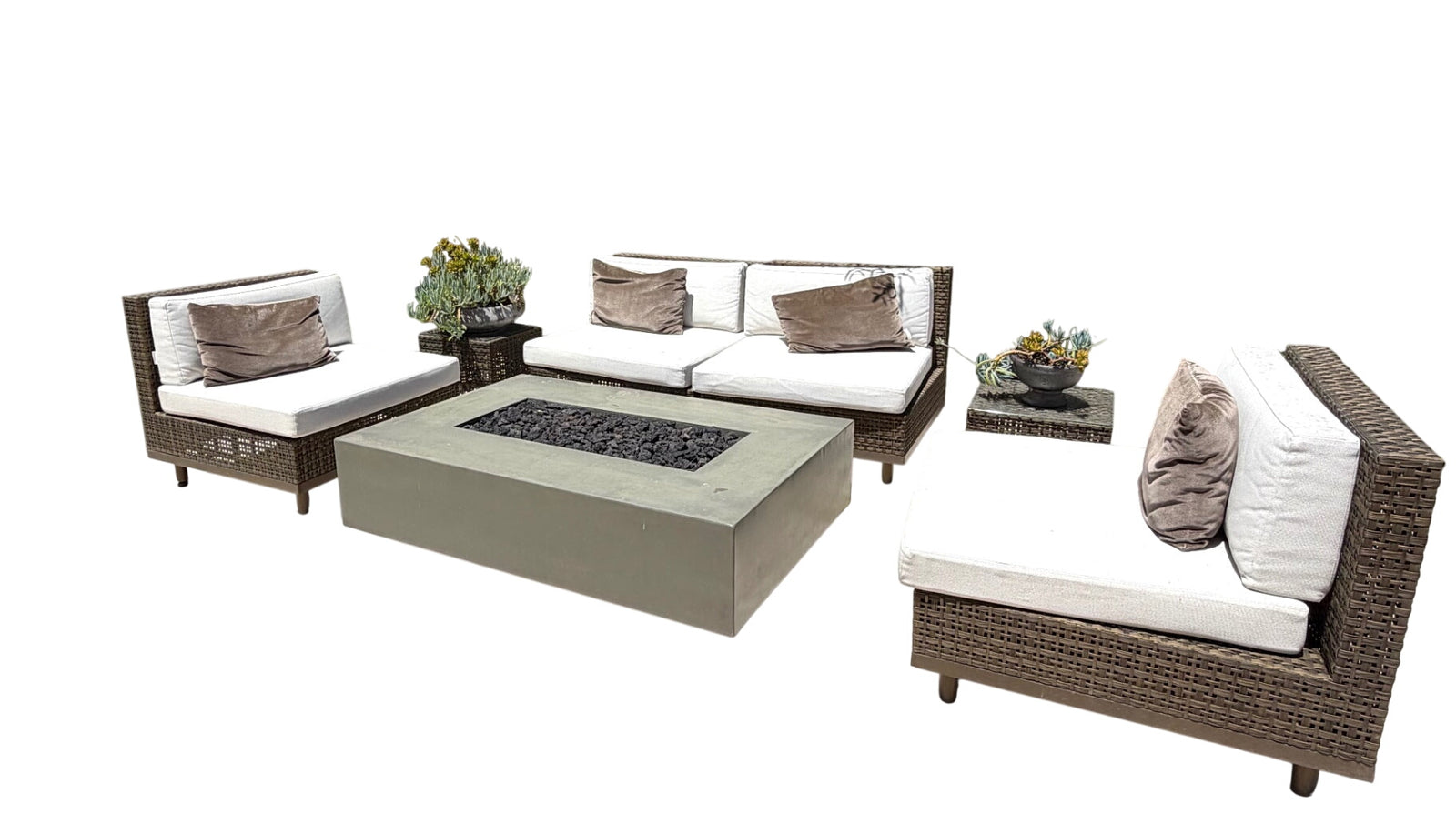 Janus et Cie Boxwood Collection – Luxury Outdoor Seating Group