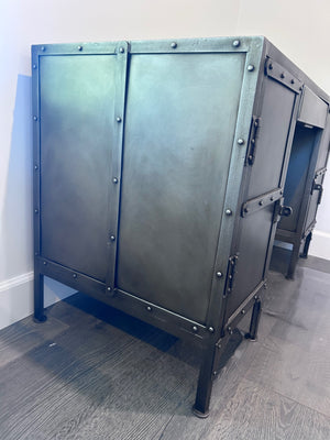 Restoration hardware metal desk 30x48x22