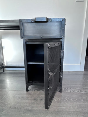 Restoration hardware metal desk 30x55x22.5