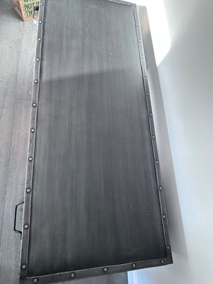 Restoration hardware metal desk 30x55x22.5