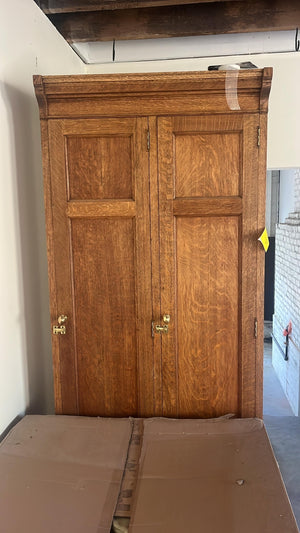 Early 1900s mail cabinet