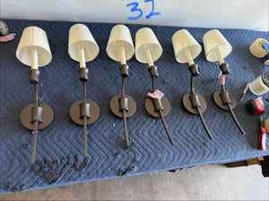 Shade Wall Sconce (Qty. 6)