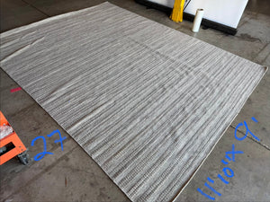 Flatweave Area Rug 108x110