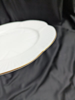 Shelley Potteries Regency (Dainty White with Gold Trim) Place Setting for 13
