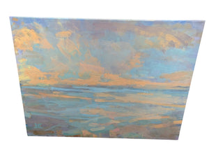 Clouds Miramar Beach John Cornfield Original 18 x 24