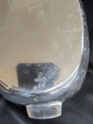 Nambé Model No. 13 Oval Covered Casserole Dish.