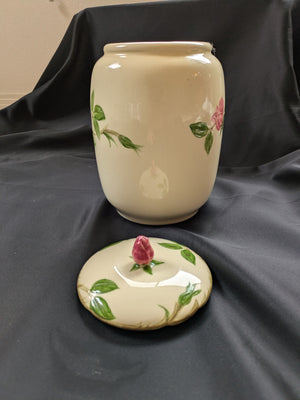 Franciscan Desert Rose cookie jar