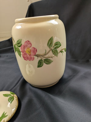 Franciscan Desert Rose cookie jar