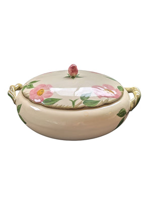 Franciscan Desert Rose covered serving dish.