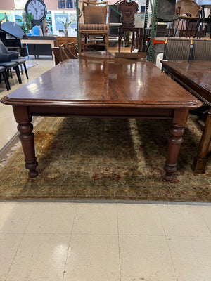 Walnut Wood Low Library or Dining Table