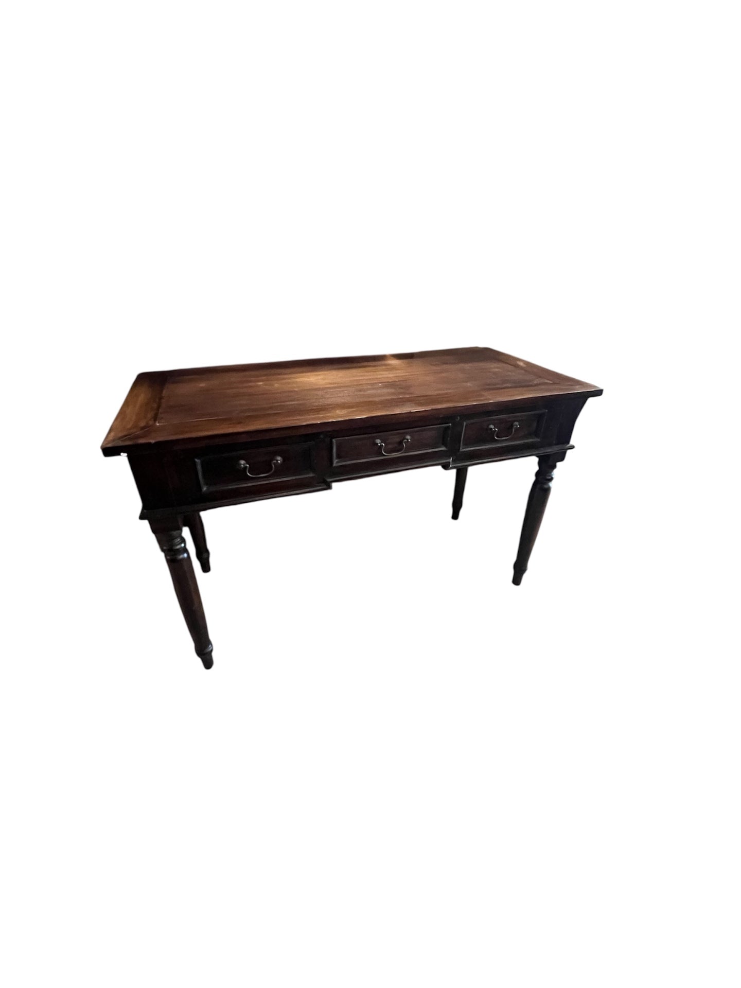 Dark Wood Console or Entry Table