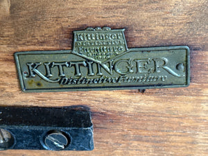 Kittenger Furniture Co. Antique Church Pew 58 x 34 x 17.