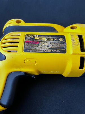 DeWalt 3/8" (10mm) VSR Drill in case - 120 volt AC
