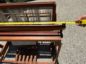 Norwood weaving loom Approx. 52 in. wide x 47 in. tall.