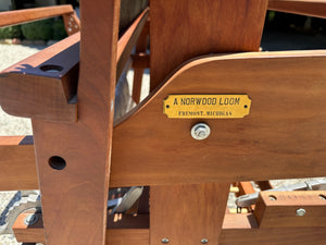 Norwood weaving loom Approx. 52 in. wide x 47 in. tall.