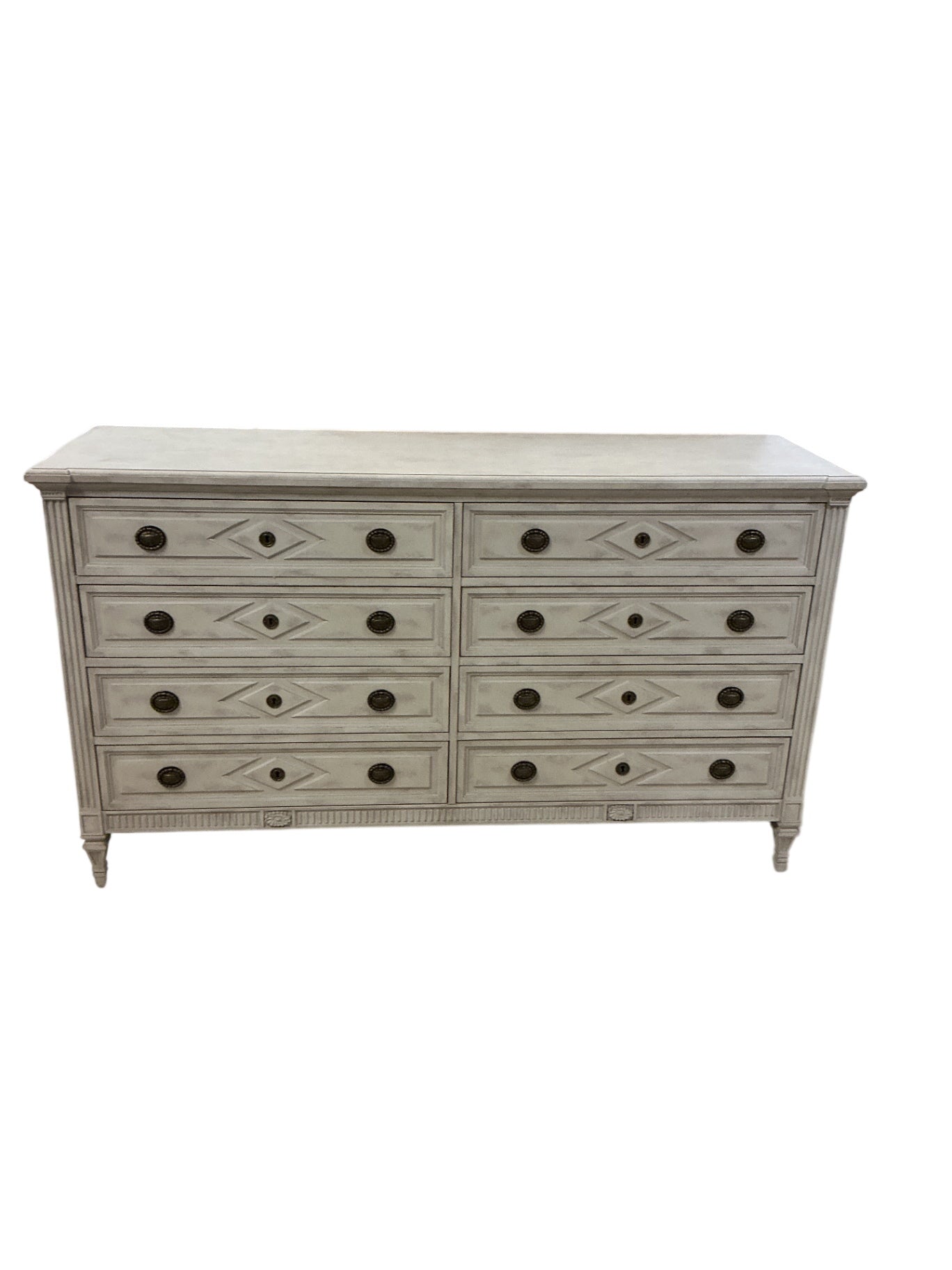 Modern History Paris Dresser 69.25" W x 20.25" D x 40" H