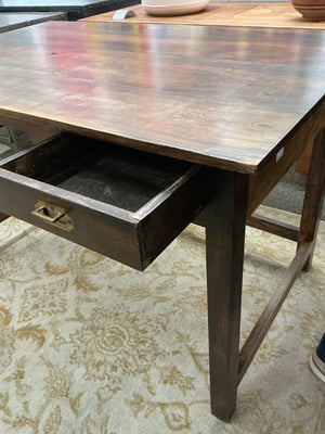 Vintage Wooden Desk (30"x49"x31)
