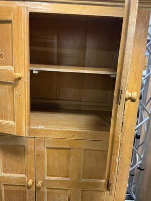 English Pine Cupboard / Housekeepers Cabinet (60x23x80)
