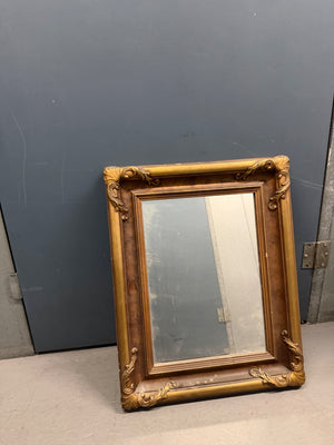 French Rococo Revival 1930’s gilded mirror 18x24