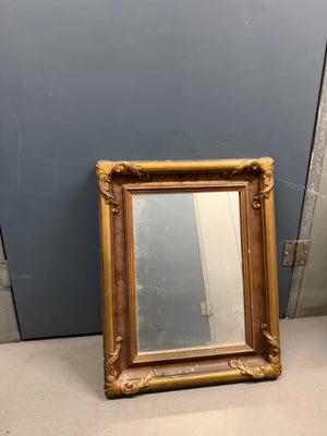 French Rococo Revival 1930’s gilded mirror 18x24
