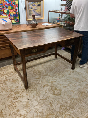 Vintage Wooden Desk (30"x49"x31)