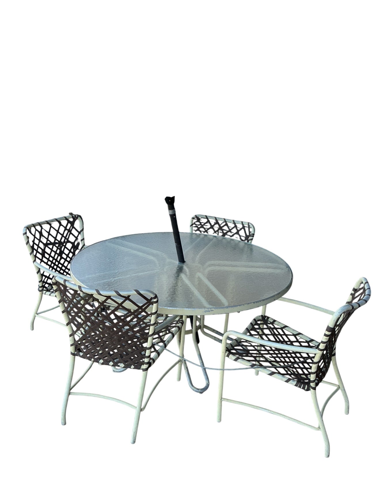 Brown Jordan Tamiami Patio Set (50" Table + 4 Chairs )